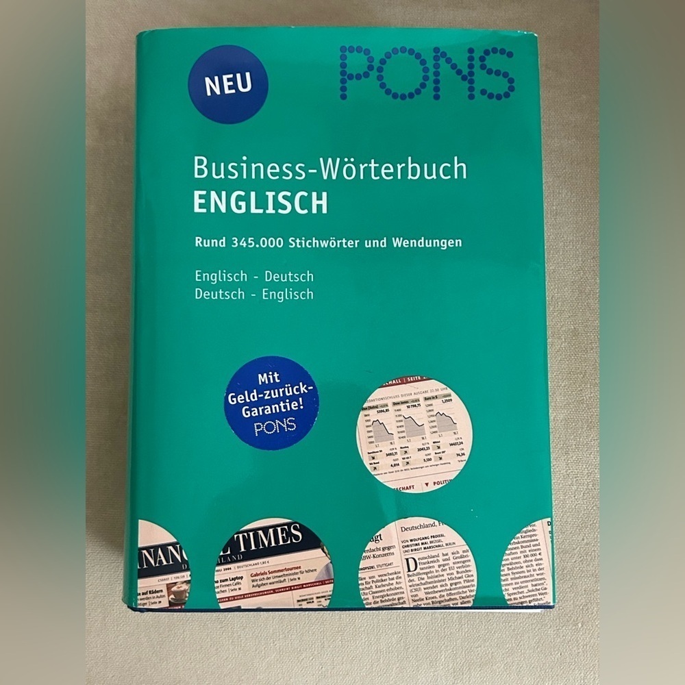 PONS English-German Business Dictionary